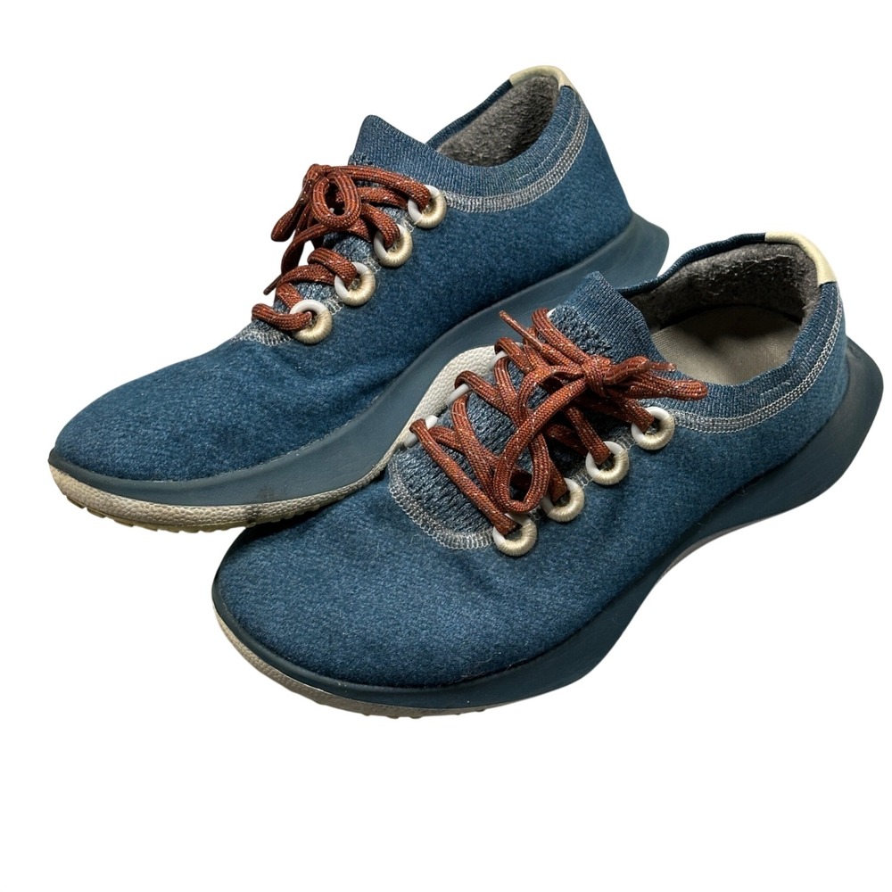 Allbirds Wool Runner WDM Mizzle Blue Mens Size 10 Sneakers Shoes